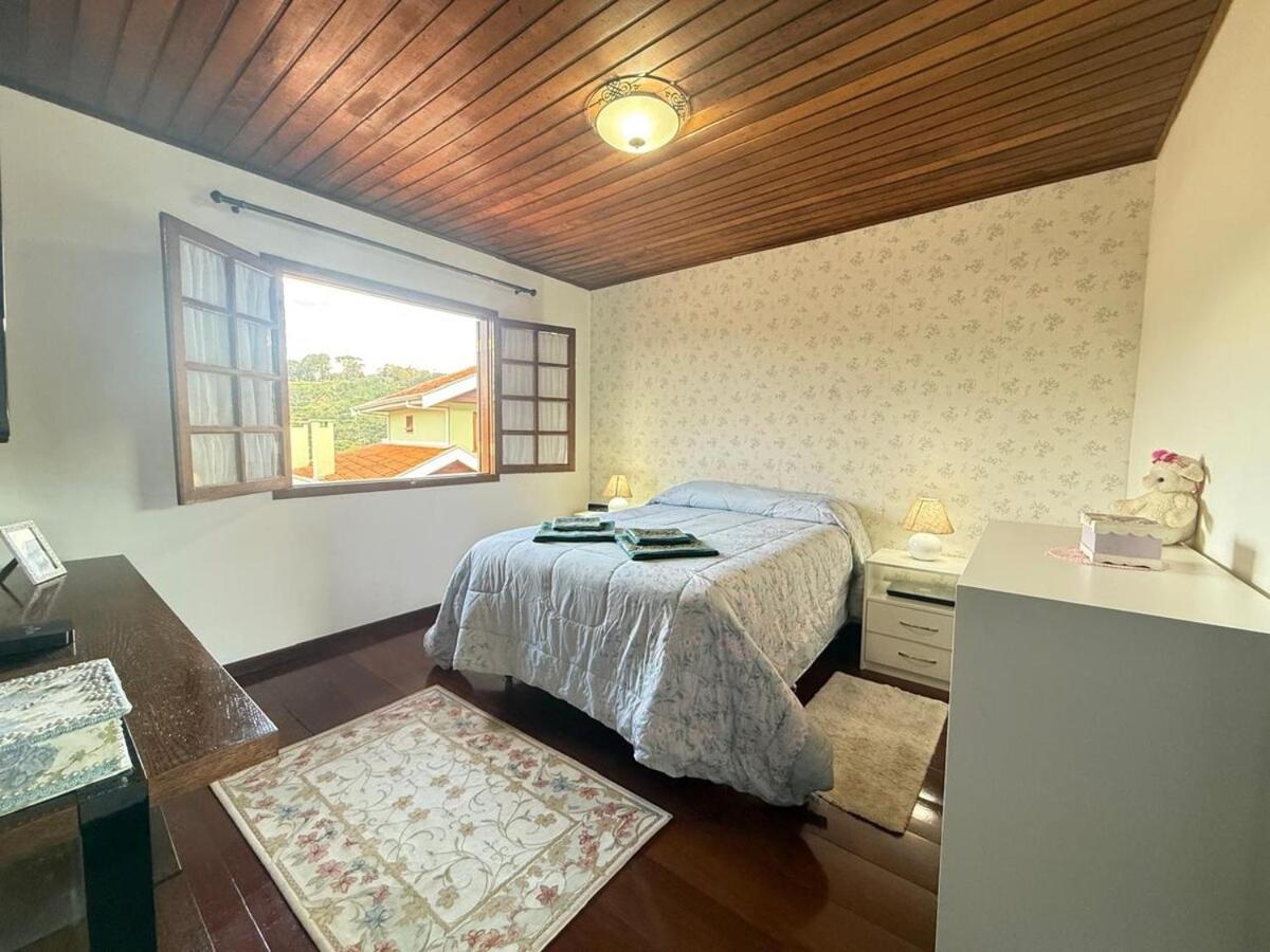 Casa Com Lareira E Churrasqueira 15 Min Do Centrinho Campos do Jordão