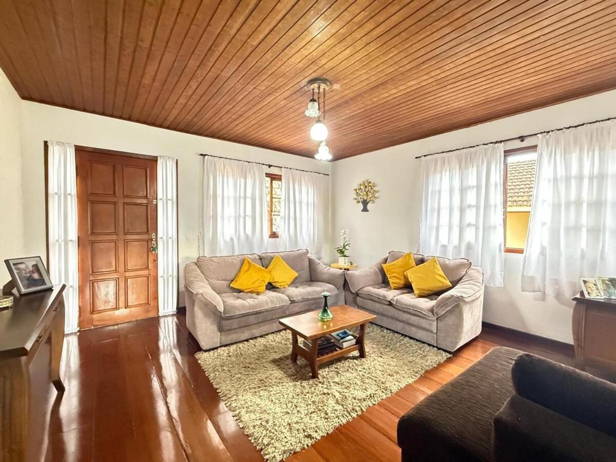Casa Com Lareira E Churrasqueira 15 Min Do Centrinho *
