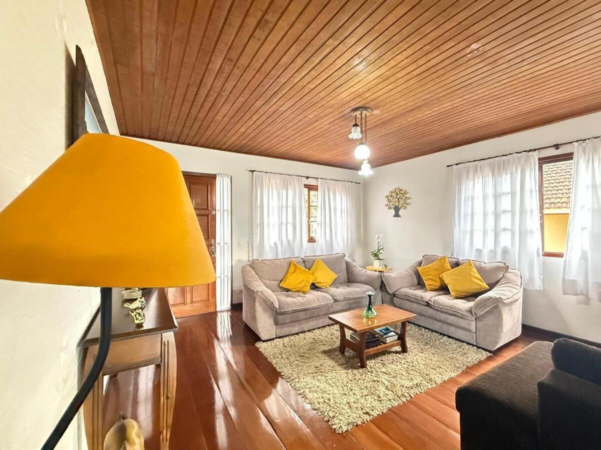 Casa Com Lareira E Churrasqueira 15 Min Do Centrinho Campos do Jordão